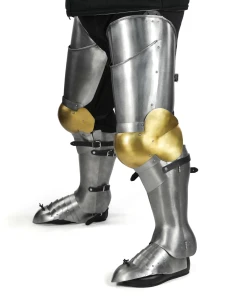 Full Plate Legs Armor "Guardian" with Brass Knees