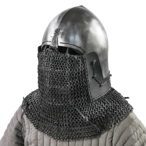 Hełm Bascinet - Krzyż