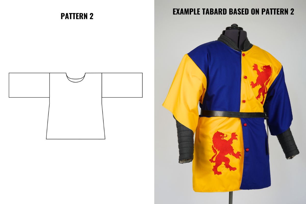 MEDIEVAL TEAM TABARD PATTERN 2