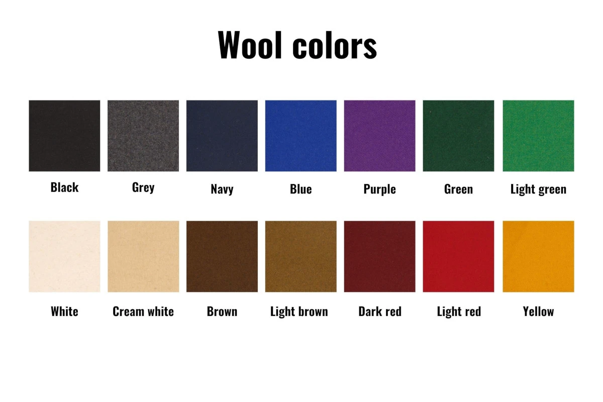 WOOL FABRIC FOR TEAM TABARDS